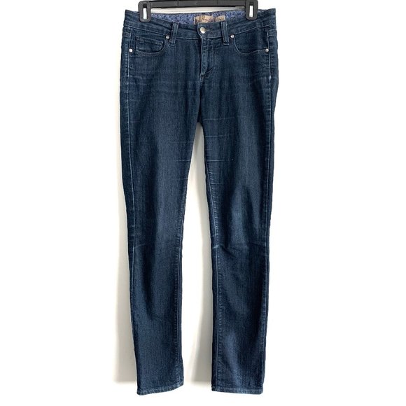 PAIGE | Dark Wash Skyline Skinny Jeans - 27 - Picture 1 of 4